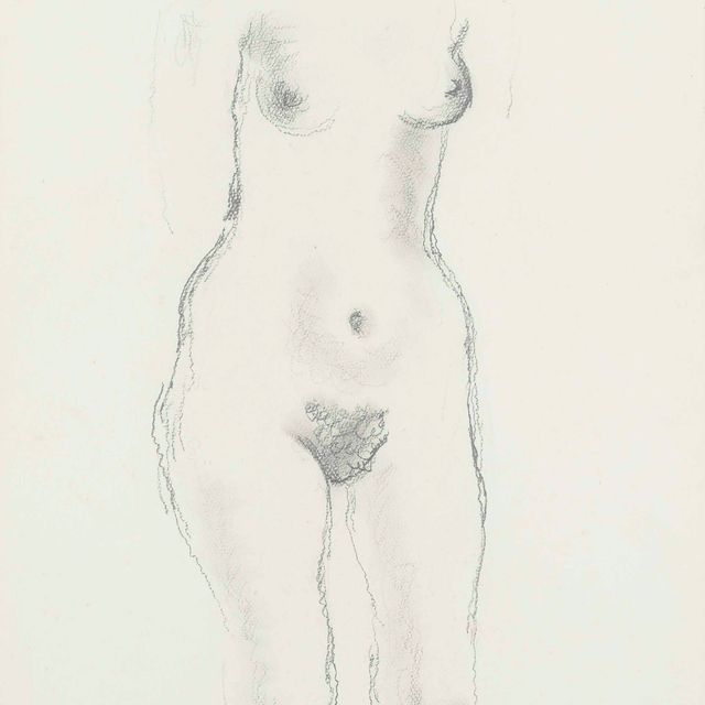 Frank Dobson — Стоя обнаженной
