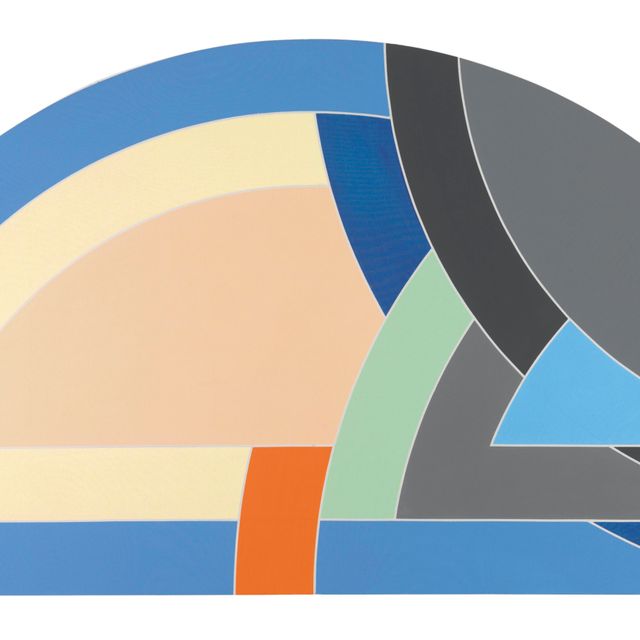 Frank Stella — Вариант транспортира IX