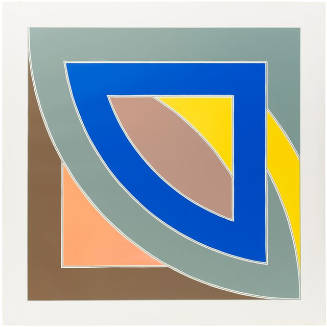 Frank Stella — Река прудов I, из серии "Ньюфаундленд"