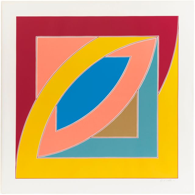 Frank Stella — Река прудов II, из серии "Ньюфаундленд"