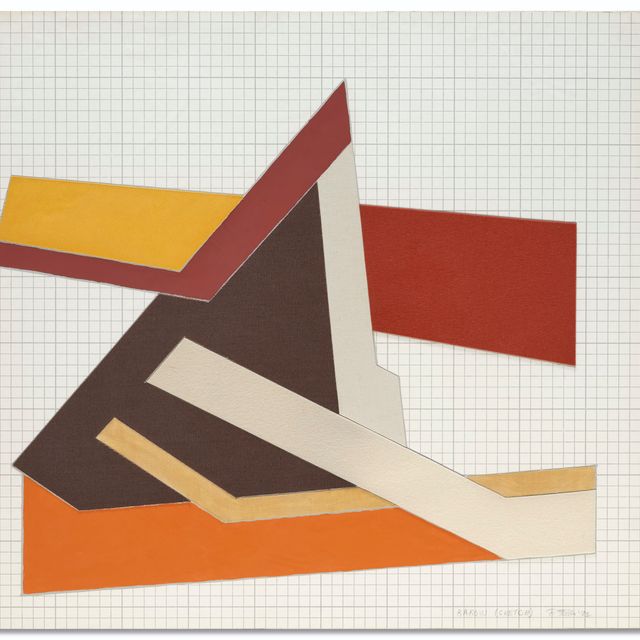 Frank Stella — Раков (эскиз)