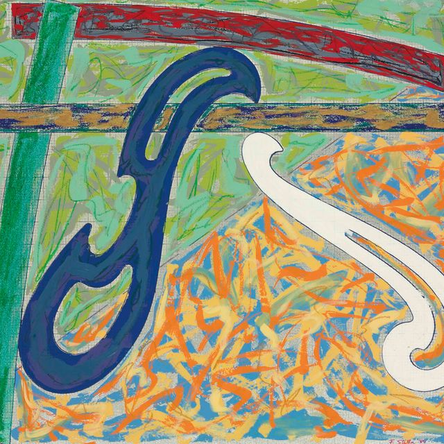 Frank Stella — Зеленый пасьянс
