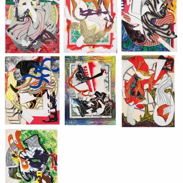 Frank Stella — Волны II