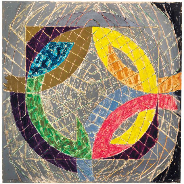 Frank Stella — Полярные координаты VIII, из полярных координат Ронни Питерсона