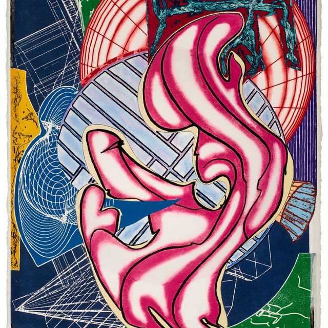 Frank Stella — Стабб и Фласк убивают настоящего кита (Купол) из "Моби Дика Купола"
