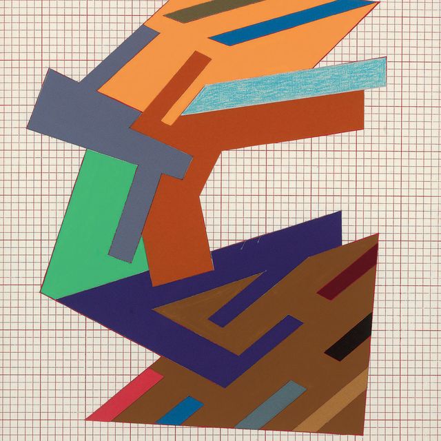 Frank Stella — Тарговица (эскиз плаката)