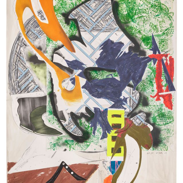 Frank Stella — Нога Ахава, из фильма "Волны"