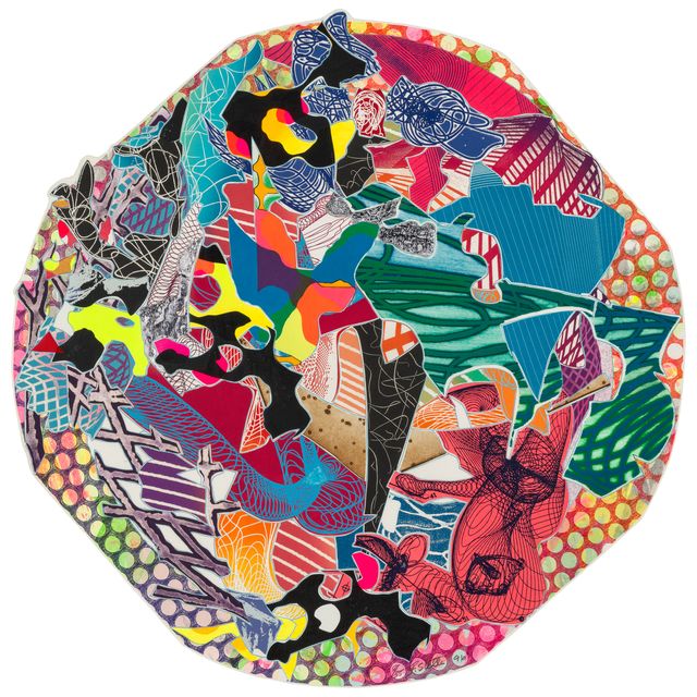 Frank Stella — Фаттибург, из воображаемых мест II