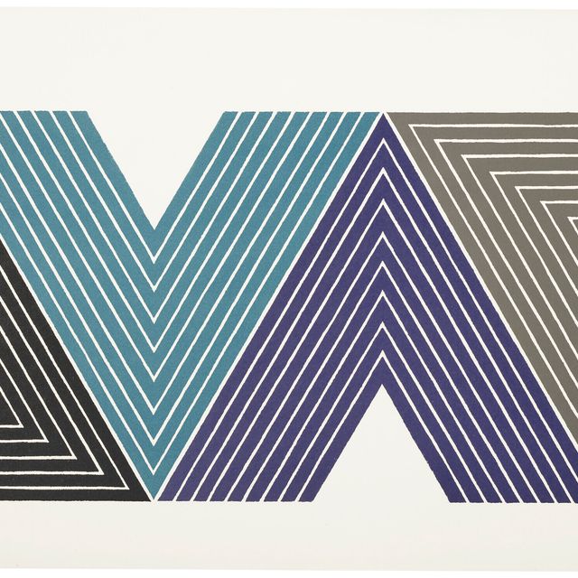 Frank Stella — Императрица Индии I, из серии V