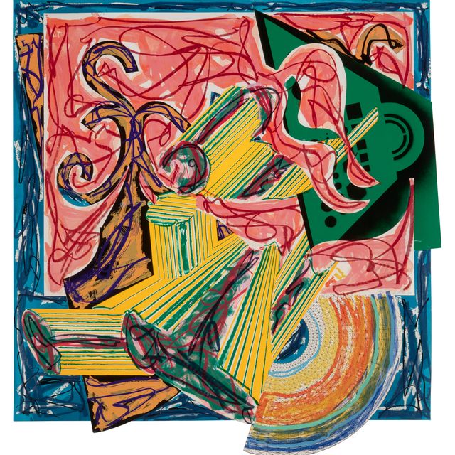 Frank Stella — Пришел мясник и зарезал Быка, от которого Гадья