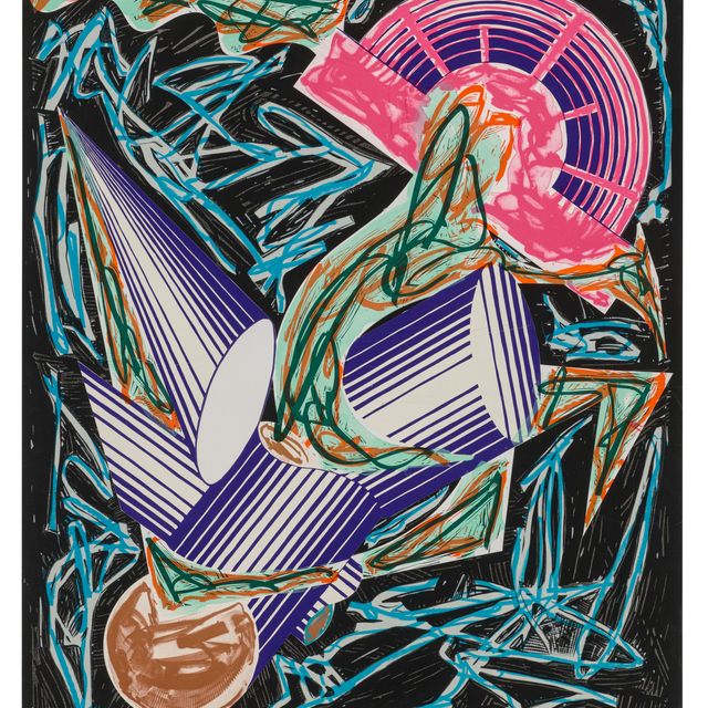 Frank Stella — Была Гадья: Обложка, с иллюстрациями по книге Эль Лисицкого "Была Гадья".