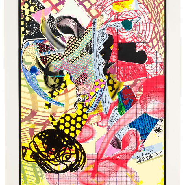 Frank Stella — Coxuria, из портфолио Geldzahler