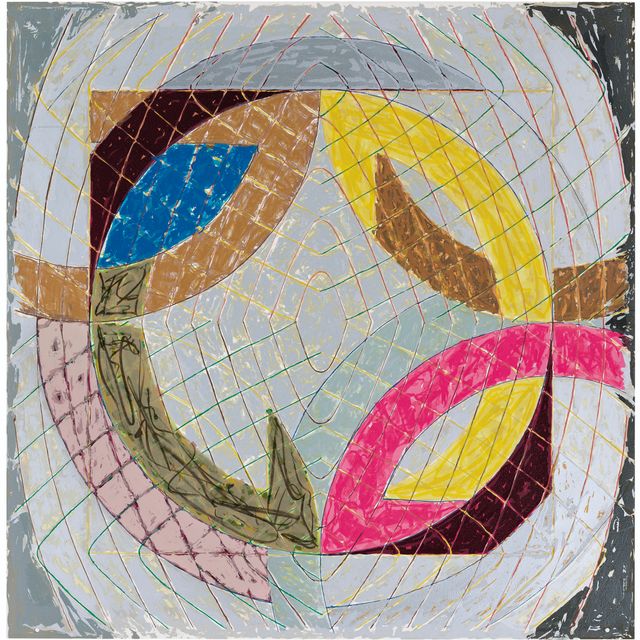Frank Stella — Полярные координаты VIII, из "Полярных координат" Ронни Питерсона