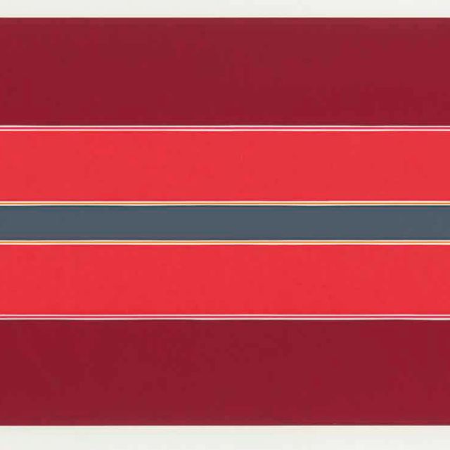 Frank Stella — Агуа Кальенте, из серии "Гоночный трек"