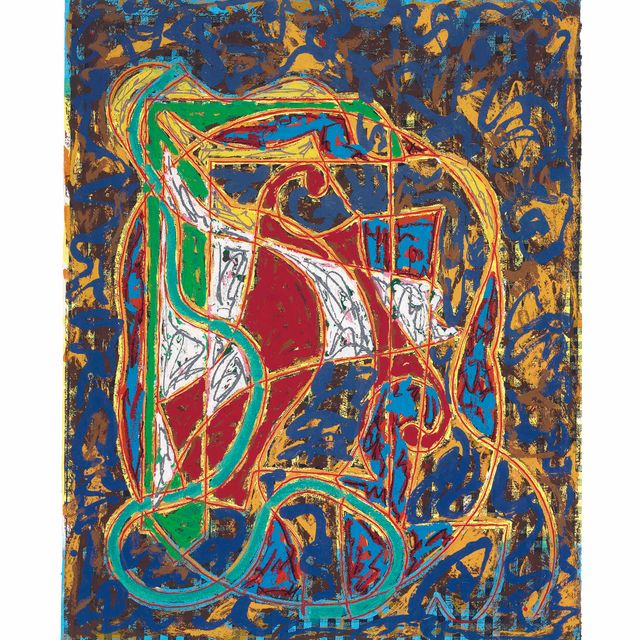 Frank Stella — Imola Three IV, от схем