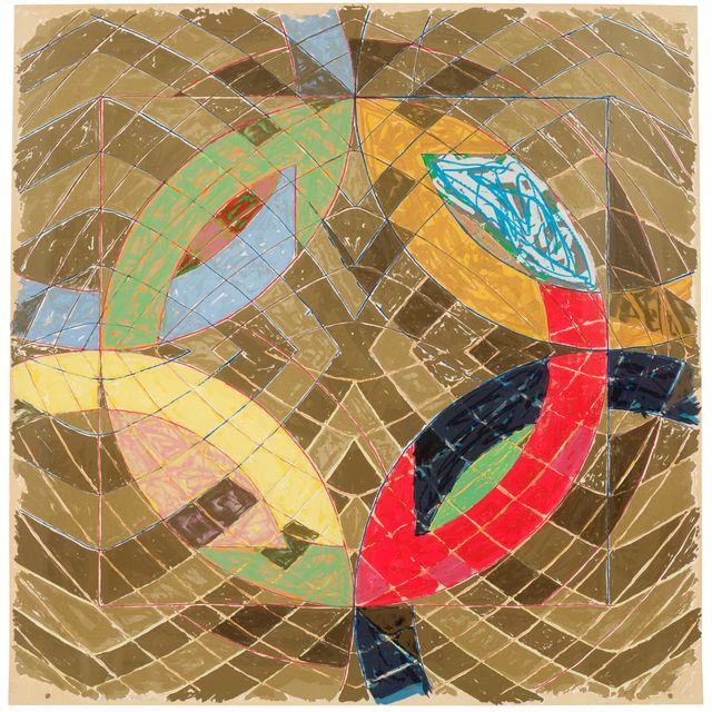 Frank Stella — Полярные координаты VI, из "Полярных координат" Ронни Питерсона
