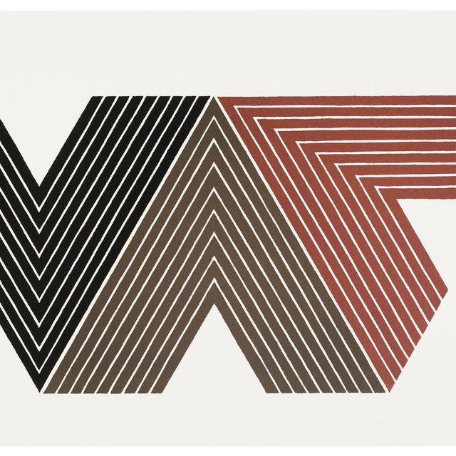 Frank Stella — Кватламба I, из серии V