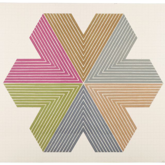 Frank Stella — Звезда Персии I