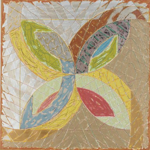 Frank Stella — Полярные координаты III, из Полярных координат Ронни Питерсона (A. 121)
