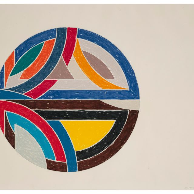 Frank Stella — Вариация Синджерли III, из вариаций Синджерли