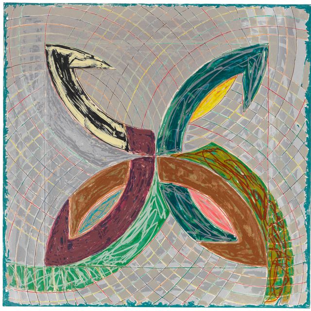 Frank Stella — Полярные координаты V, из "Полярных координат" Ронни Питерсона