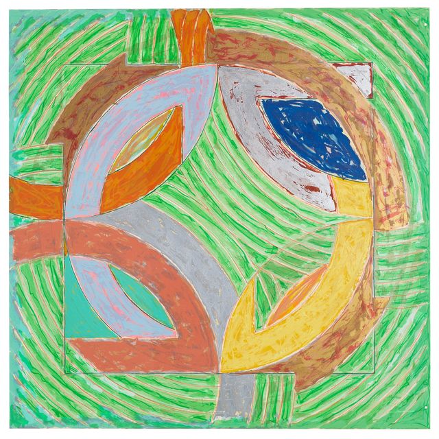 Frank Stella — Полярные координаты IV, из "Полярных координат" Ронни Питерсона