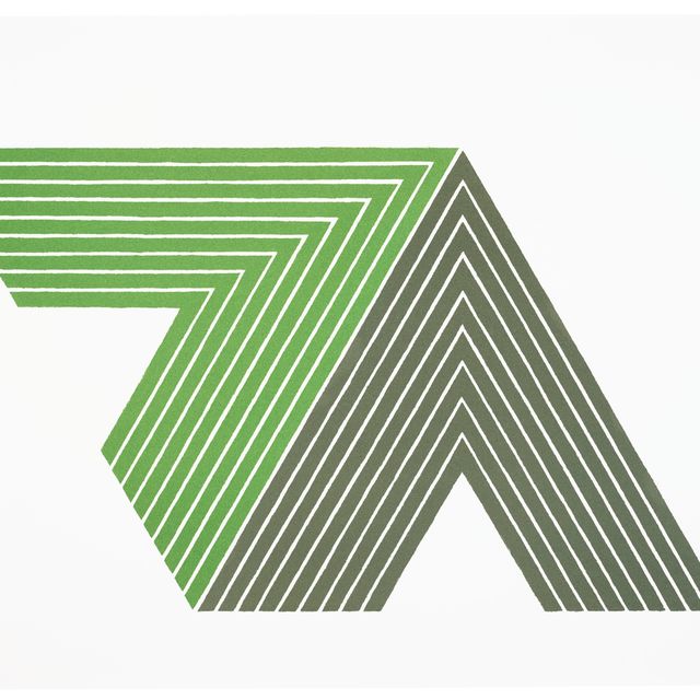 Frank Stella — ИФАФА II, из серии V