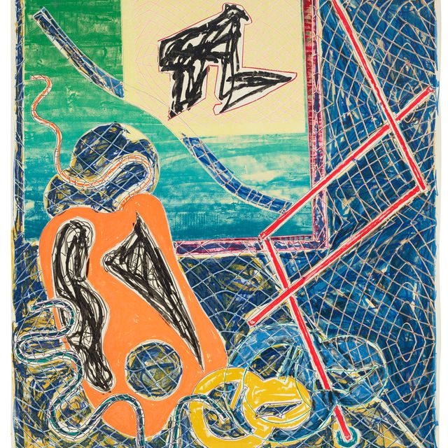 Frank Stella — Осколки, вариант Ia, из осколков