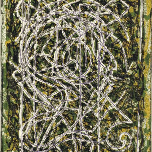 Frank Stella — Талладега Три III, с автодрома (A. 137)