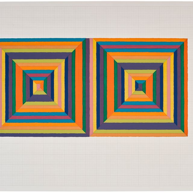 Frank Stella — Фортин де лас Флорес (Первая версия), из десяти, от Лео Кастелли