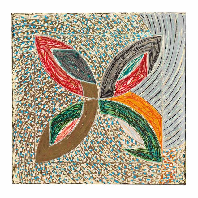 Frank Stella — Полярные координаты VII, из "Полярных координат" Ронни Питерсона