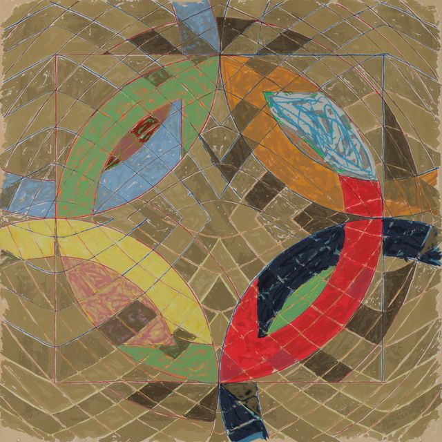 Frank Stella — Полярные координаты VI, из "Полярных координат" Ронни Питерсона