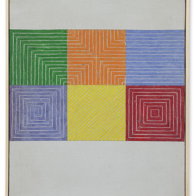 Frank Stella — Стелла "Серия Бенджамина Мура", 1961