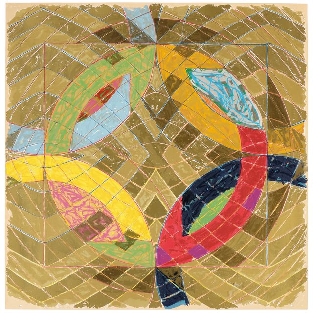Frank Stella — Полярные координаты VI, из "Полярных координат" Ронни Питерсона