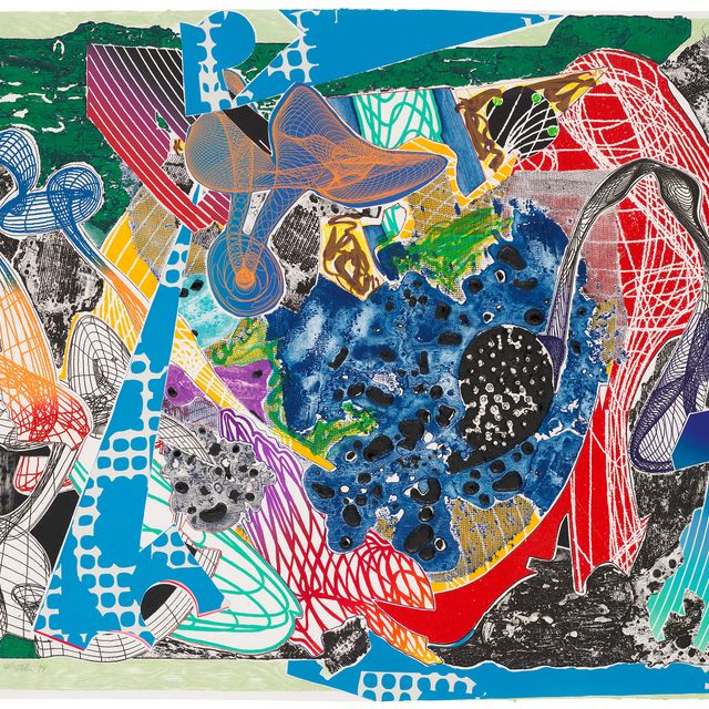 Frank Stella — Обморок, из: Воображаемых мест