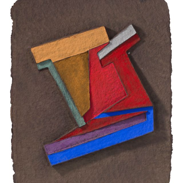 Frank Stella — Олика (III) из проекта "Бумажная помощь"