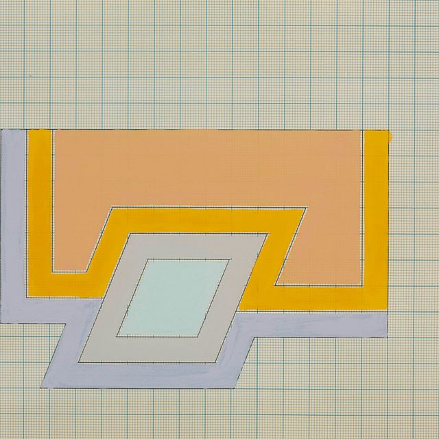Frank Stella — Без названия (Исследование для Конвея)
