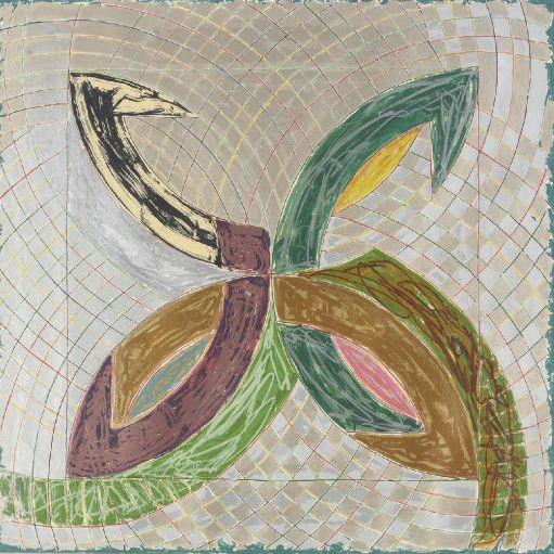 Frank Stella — Полярные координаты V, из полярных координат Ронни Питерсона (A. 123)