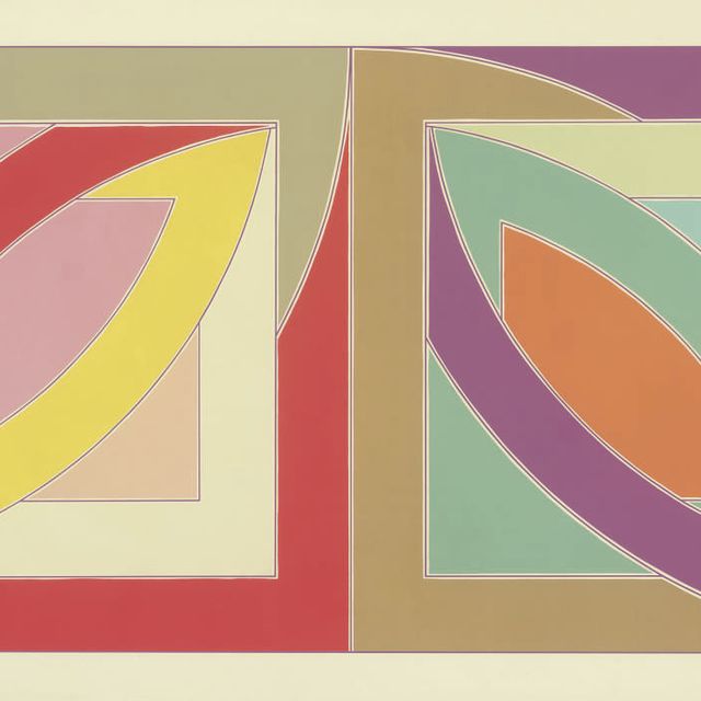Frank Stella — Залив Бонн, из серии "Ньюфаундленд" (Axsom 55)