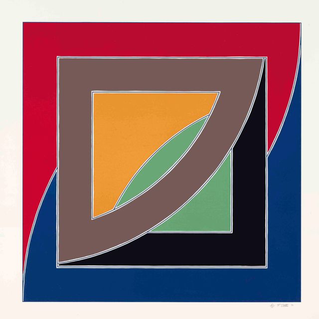 Frank Stella — Река прудов III, из серии "Ньюфаундленд" (Axsom 52)