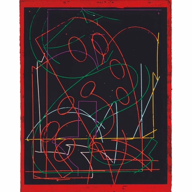 Frank Stella — Талладега-Пять-я, из Circuits
