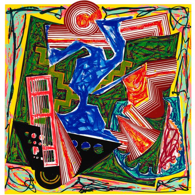 Frank Stella — Затем пришла Вода и погасила Огонь, сразу после того, как у Эль Лисицкого появилась Гадья