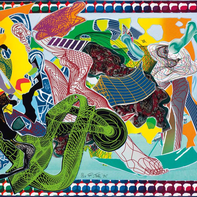 Frank Stella — Западная Евралия, из воображаемых мест