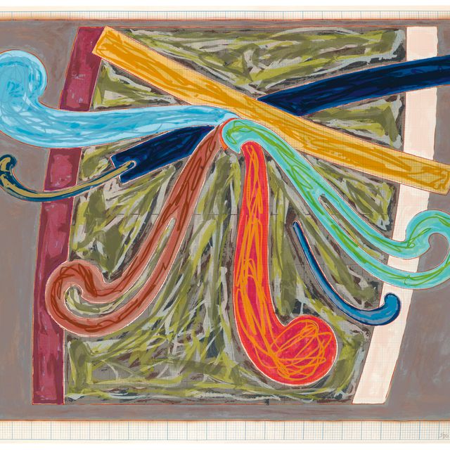 Frank Stella — Пуэрториканский голубой голубь из серии "Экзотические птицы"