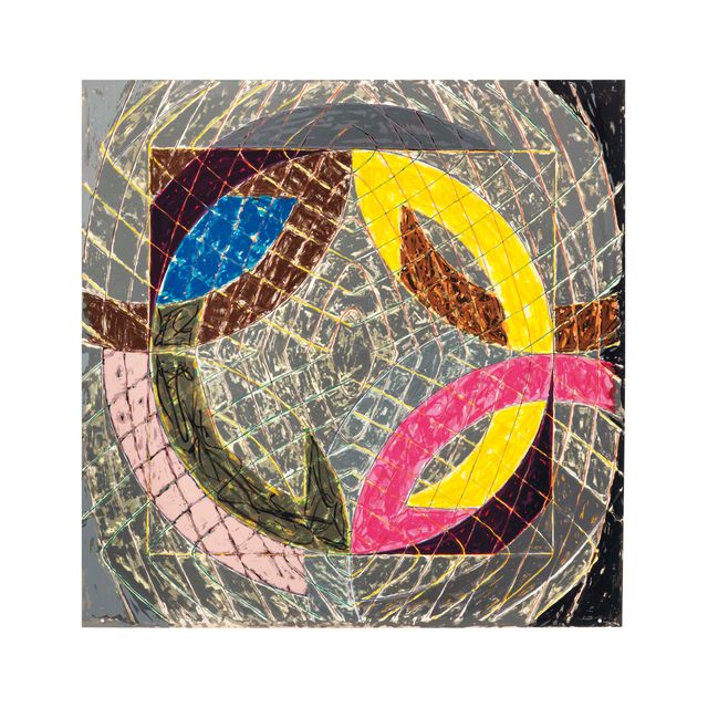 Frank Stella — Полярные координаты VIII, из "Полярных координат" Ронни Питерсона