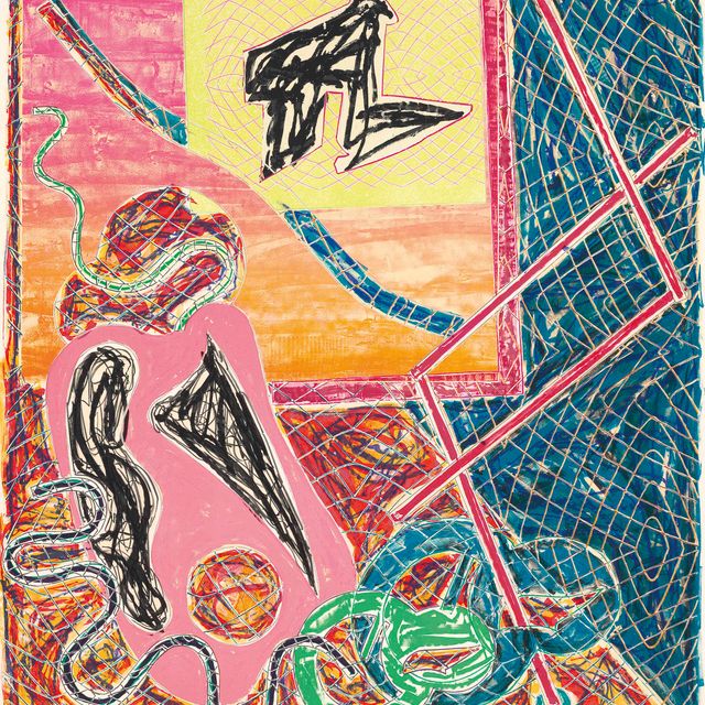 Frank Stella — Осколки, вариант Ia