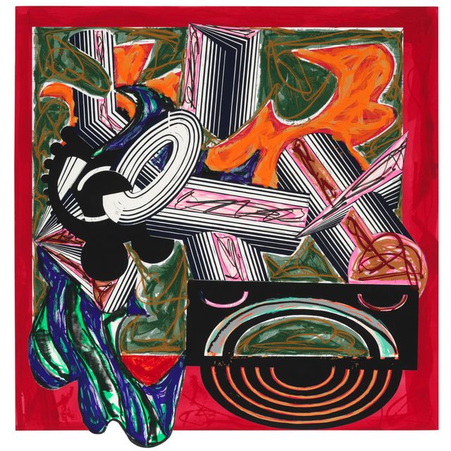 Frank Stella — Потом пришла Собака и укусила Кошку, сразу после того, как у Эль Лисицкого родился Гадя