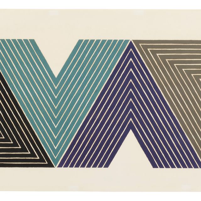 Frank Stella — Императрица Индии I, из серии V