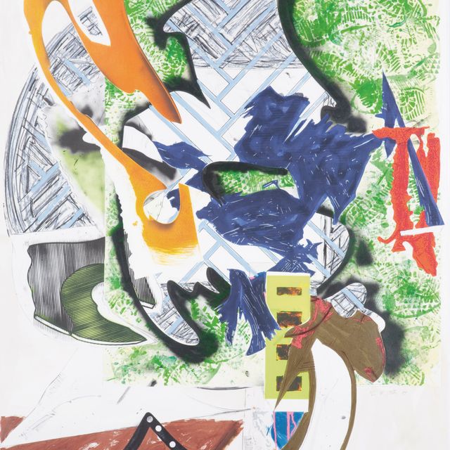 Frank Stella — Предводитель Ахава (de la série The Waves)