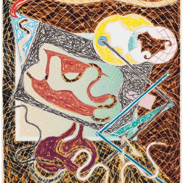 Frank Stella — Осколки III